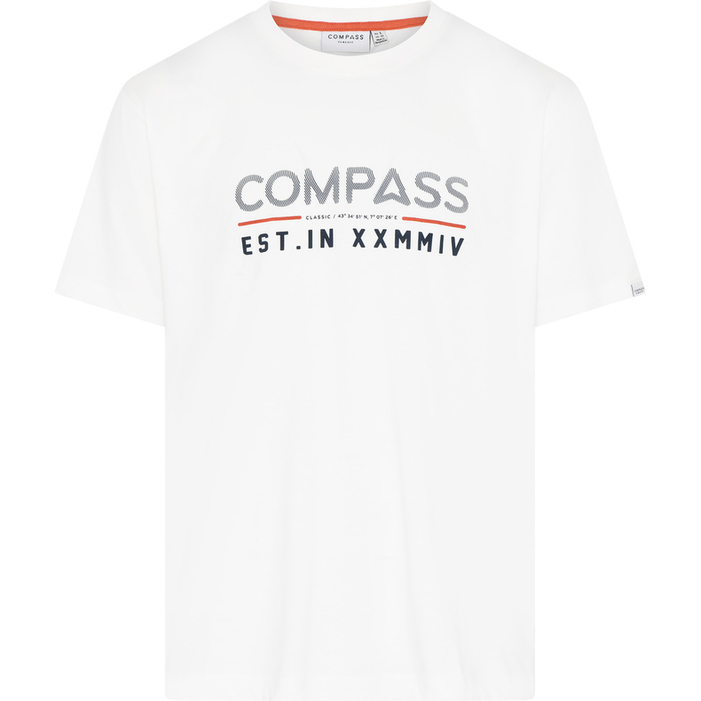 T-shirt Recco Hvid  T-shirt Recco Hvid Str.M