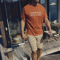 T-shirt Recco Orange  T-shirt Recco - 320 Orange - Str. 4XL