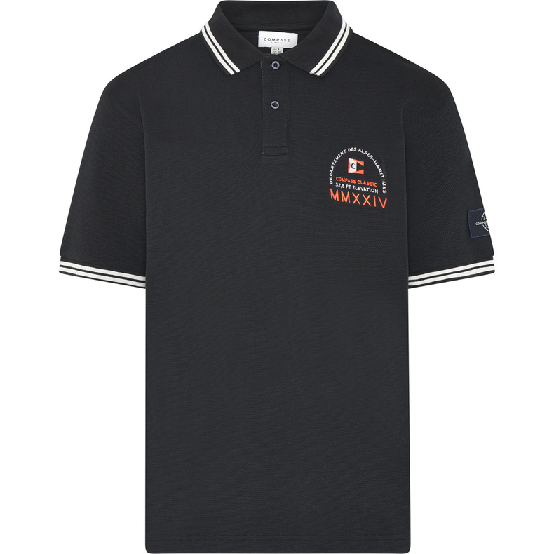 Rozzano polo Sort str. L