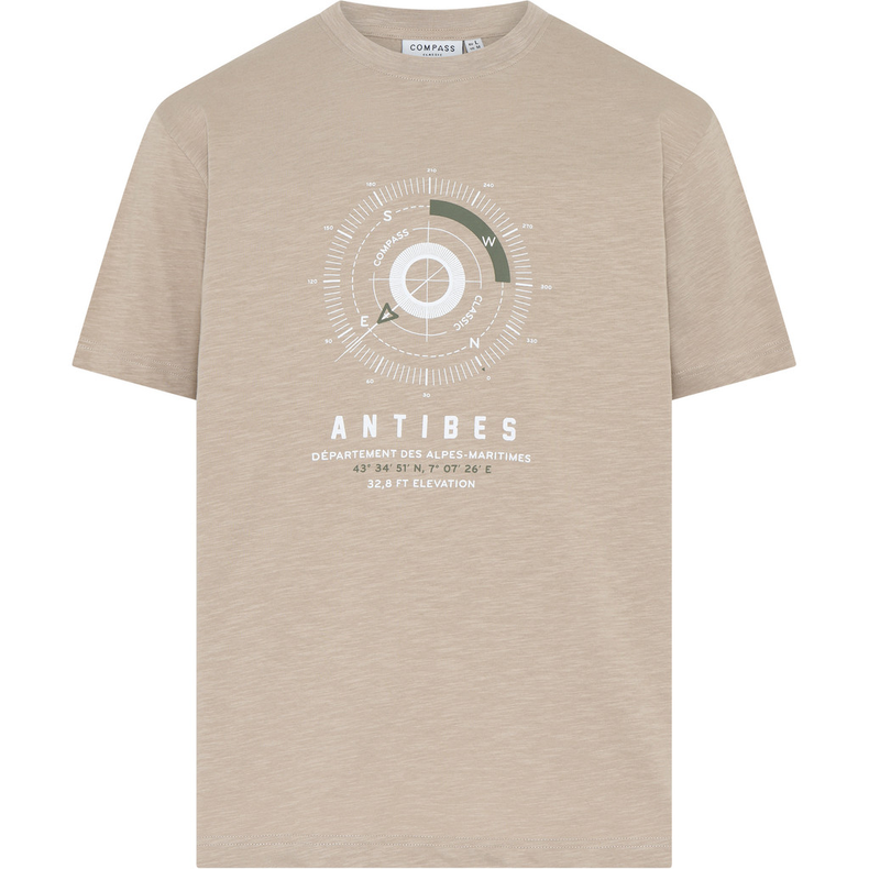 T-shirt Vulci Sand  Ercole - 200 Sand - Str. 5XL