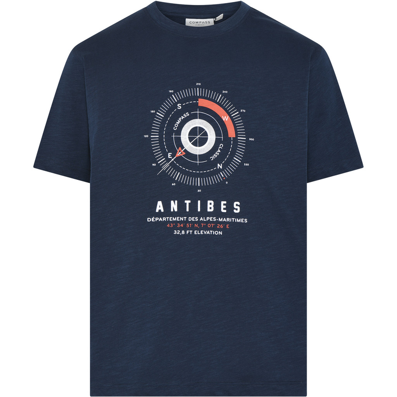 T-shirt Vulci Navy  Ercole - 700 Navy Blue - Str. 6XL