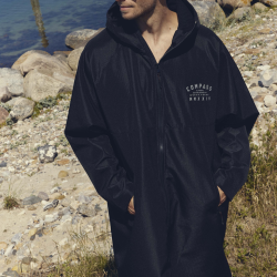 Poncho Ciampino - 900 Black - Str. One size