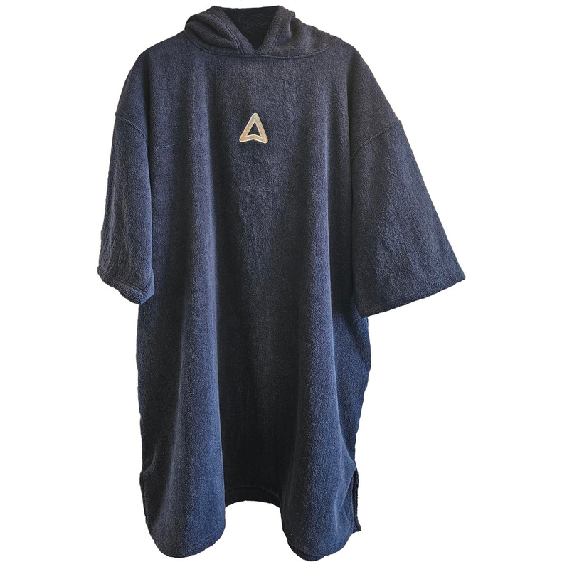 Poncho Ribera Navy One size