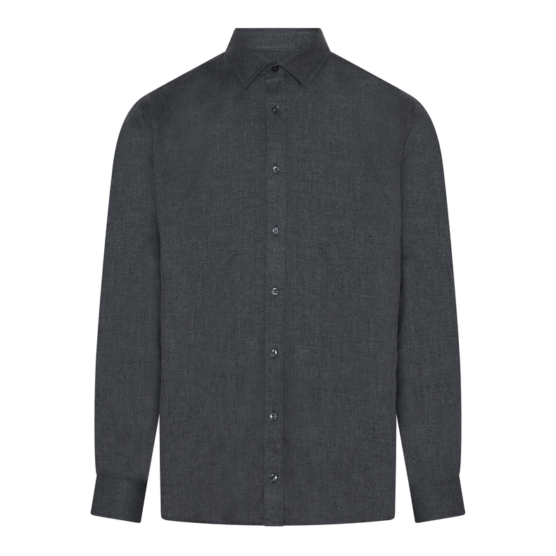 Shirt LS Selva - 930 Dark Grey - Str. 6XL