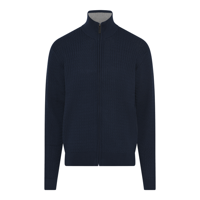 Cardigan Knit Scanno - 700 Navy Blue - Str. 8XL