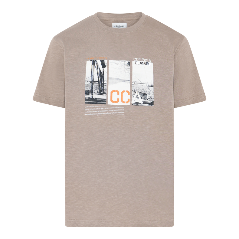 T-shirt Legno - 625 Khaki - Str. 7XL