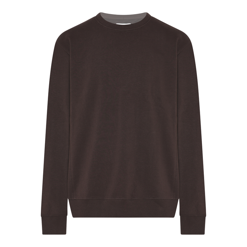 Sweatshirt crewneck Modena - 630 black brown - Str. L
