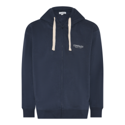 Hooded Sweatshirt Sauze with zip - 700 Navy Blue - Str. 2XL