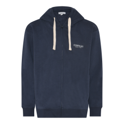 Hooded Sweatshirt Sauze with zip - 700 Navy Blue - Str. XL