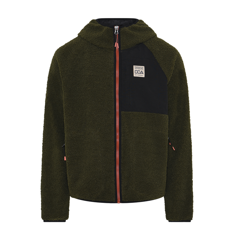 Sherpa Fleece Jacket Bondone - 530 Olive - Str. 3XL