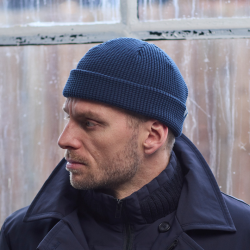 Beanie Les Navy blue
