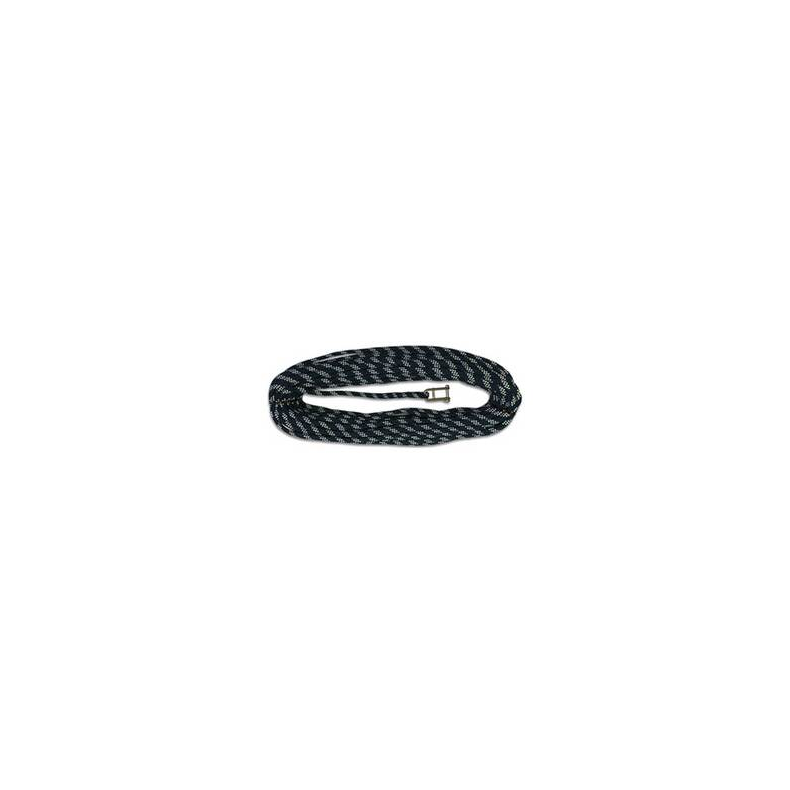 Liros Fald m/n�glesj�kel 10mm x 40 mtr hvid/sort