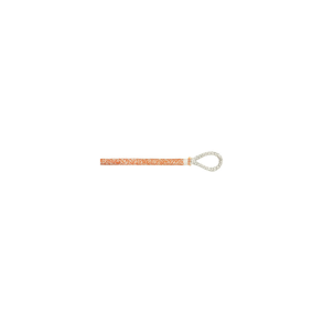 Liros Racer fald m/loop 8mm x 20 mtr beige/orange