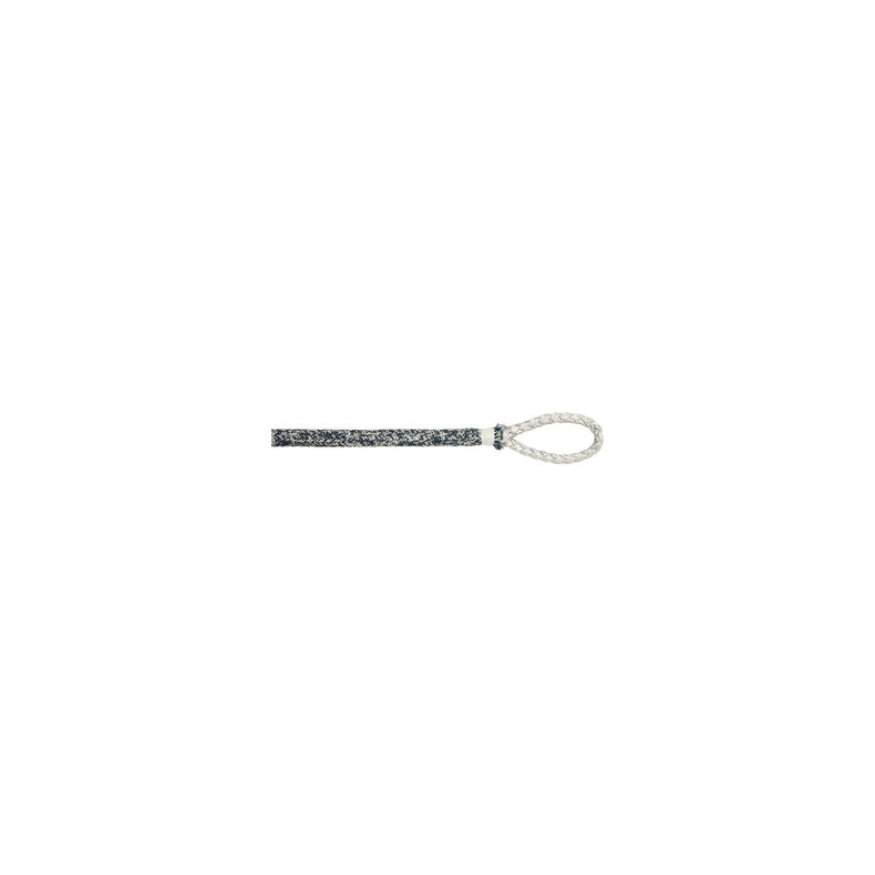 Liros Racer fald m/loop 10mm x 40 mtr beige/stålbl