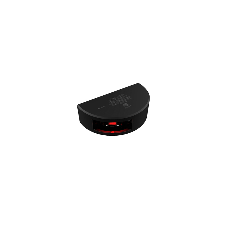 Lopolight 1nm 112,5° Bb. 2,5m kabel sort