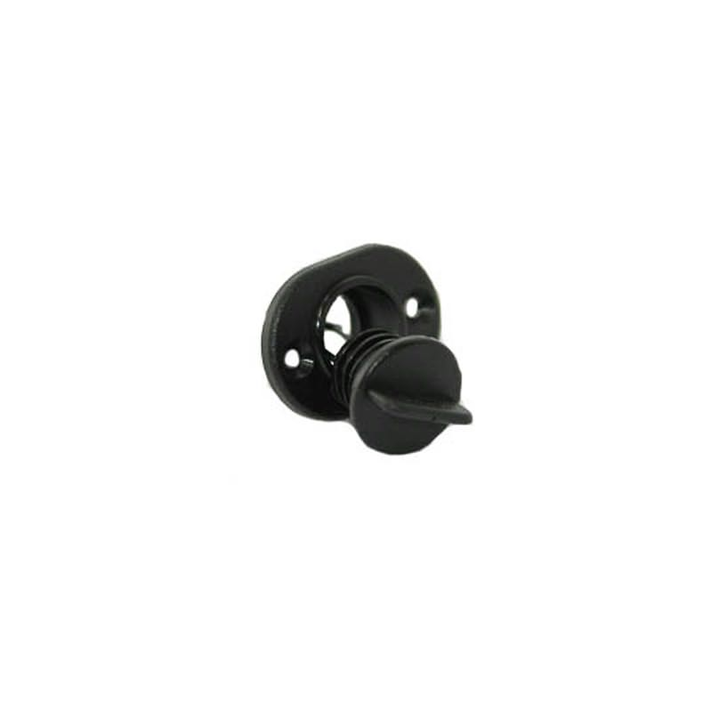 Bundprop Gevind Sorte 22mm