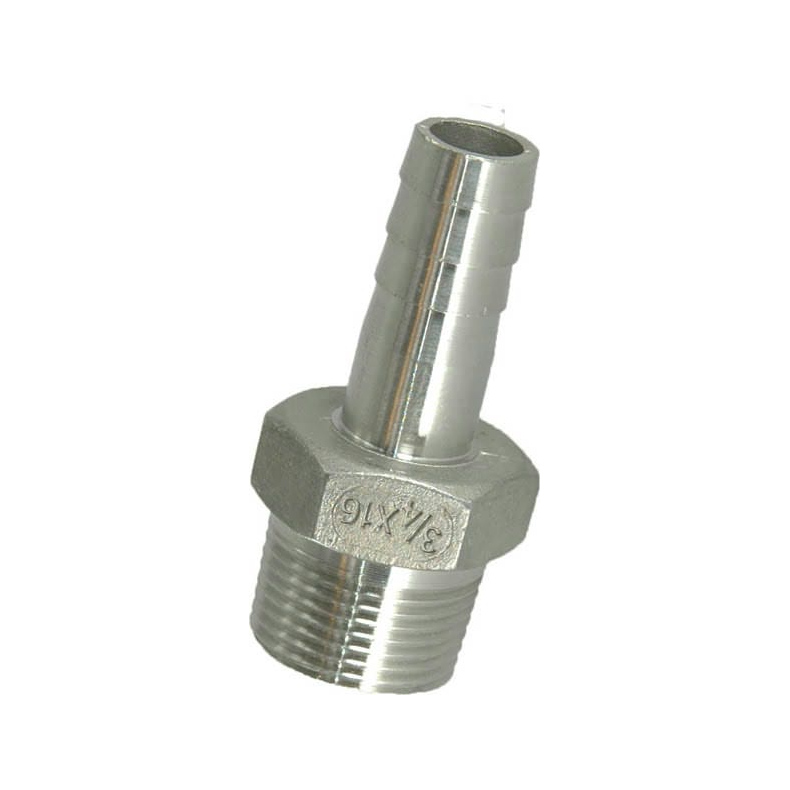 Rf.Slangestuds udv. 3/4x16mm