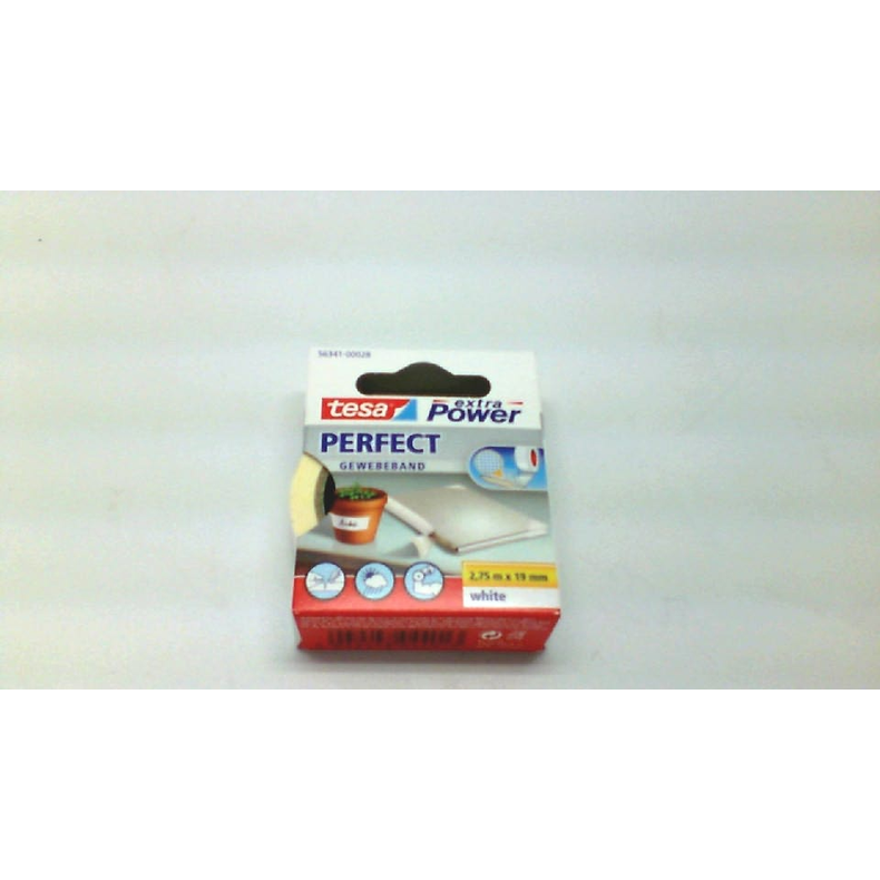 Tesa Tape 19mm X2.75  Hvid Tesa Tape 19mm x2.75  HVID
