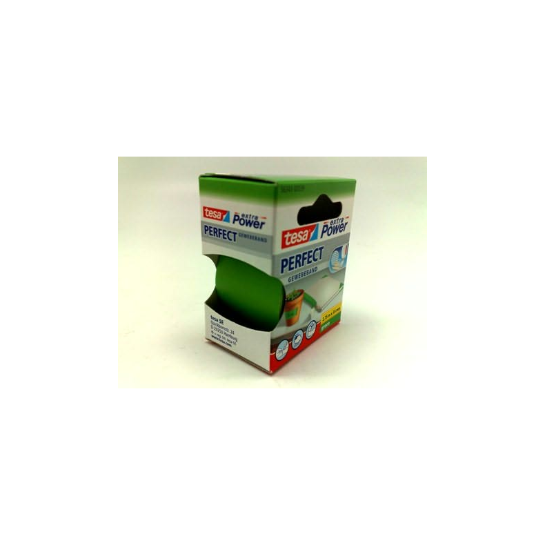 Tesa Tape 19mm X2.75  Hvid Tesa Tape 38mm X2.75  Grn