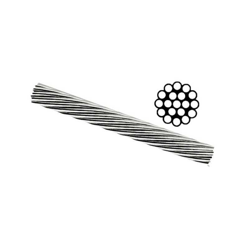 Wire RF 1x19 - 4 mm