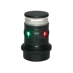 Aquasignal 34 Anker/3farvet Sort 12/24v