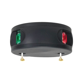 Aquasignal 34 2-farvet Sort 12/24V