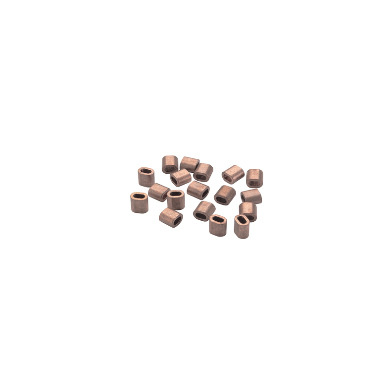 Bainbridge Nicopress Sleeves 4.0mm Wire Zinc Plate