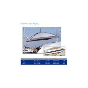 Blue Performance Solsejl hngende str. L