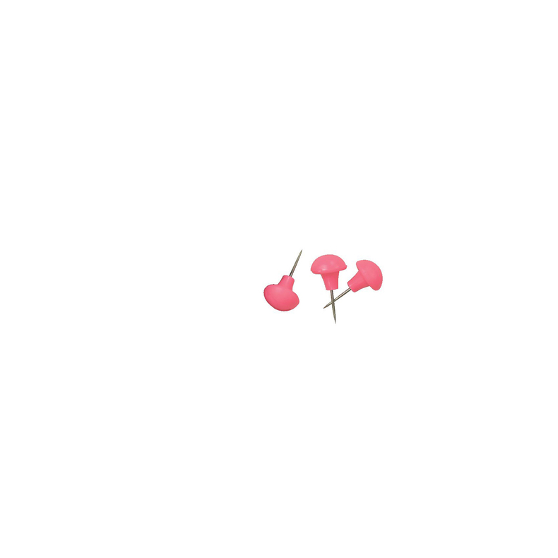 Bainbridge Box of 100 Hot Pink Pushpins