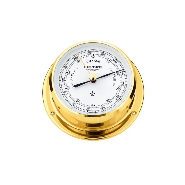 Wempe Barometer - Skiff Mess. Ø110