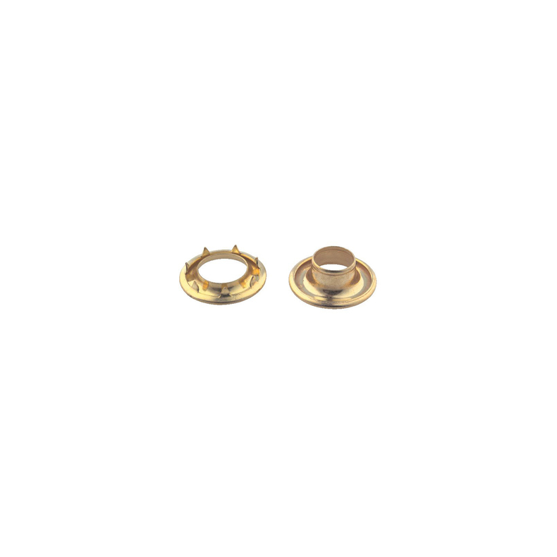 Bainbridge D008B Grommets No.5 Brass 1000stk. pk