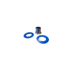 Bainbridge D207NH 12mm Inox Ring Set H/C Blue