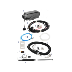 Ebersp cher Marine Airtronic D2L, S3,12 volt kompl