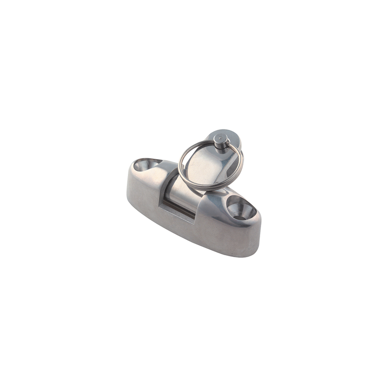 Bainbridge Universal Deck Hinge Complete Stainless