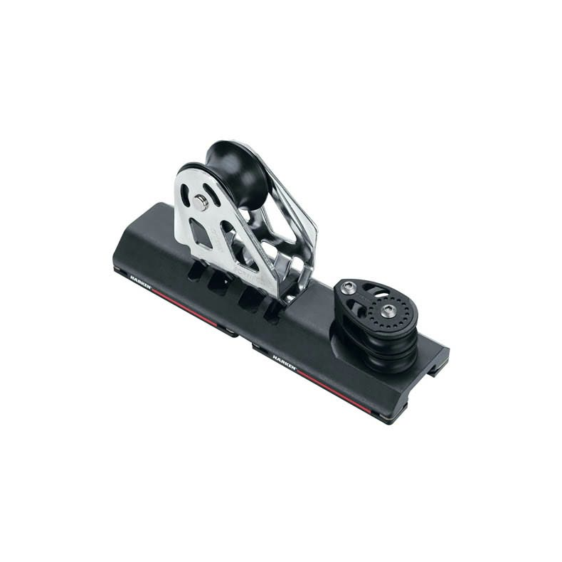 Harken 27 mm MR CB HL 4:1 Genoavogn m. dobbeltblok
