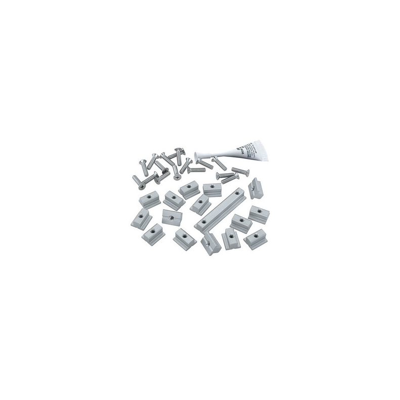 Harken T-Track 18mm Round groove mounting kit