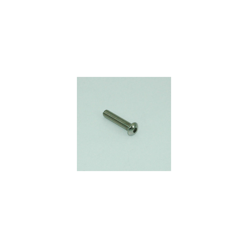 Harken bolt M6 x 16 mm A4 Rustfri st l flad hoved