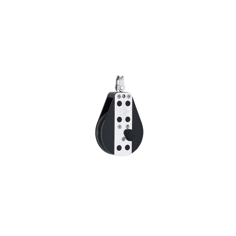 Harken 3 tommer Hexaratchet blok - svirvel, styrbo