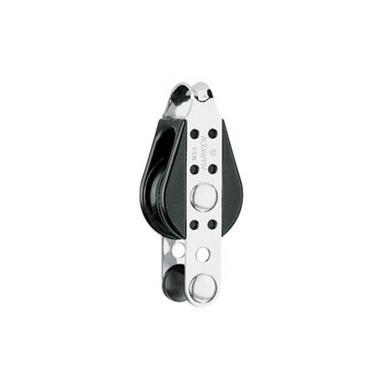 Harken Bulletblok 29 mm wire enkelt m. hunsvot