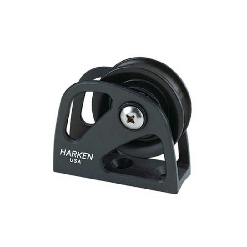 Harken 76 mm Mastefodsblok 76 mm, fast