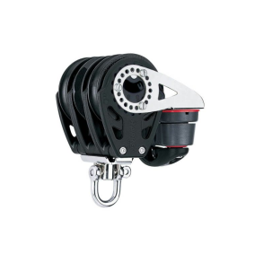 Harken Ratchet blok 57 mm tripel, svirvel, Cam-Cle