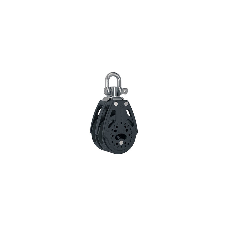 Harken Carbo Dobbelt Ratchamatic blok 57 mm