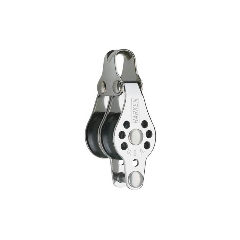 Harken Microblok 22 mm dobbelt m. hunsvot