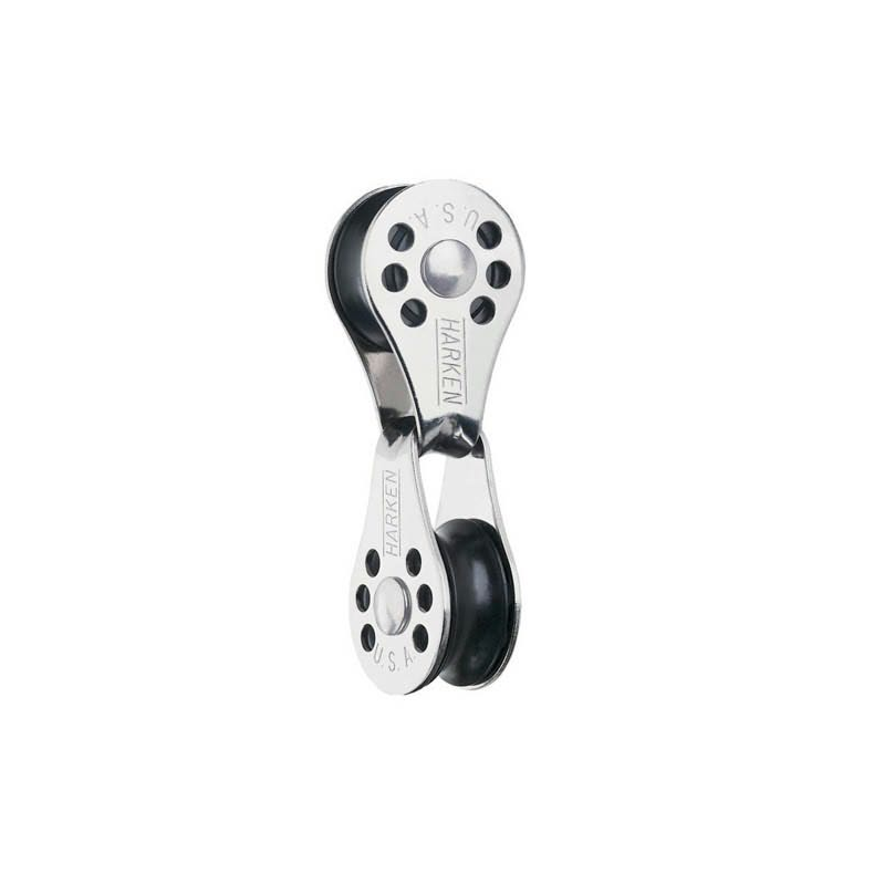 Harken Microblok 22 mm enkelt, traveler