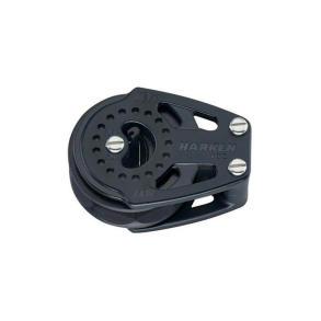 Harken Carbo Ratchet Blok 40 mm enkelt, skildpadde