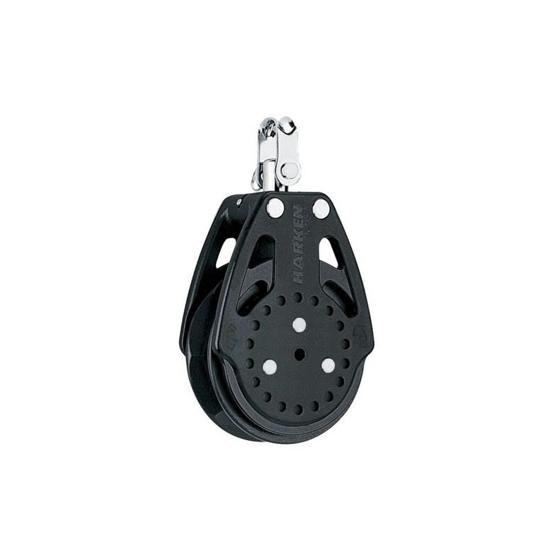 Harken Carbo Ratchamatic Blok 57 mm enkelt svirvel