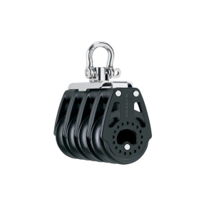 Harken Carbo Blok 40 mm firedobbelt, svirvel