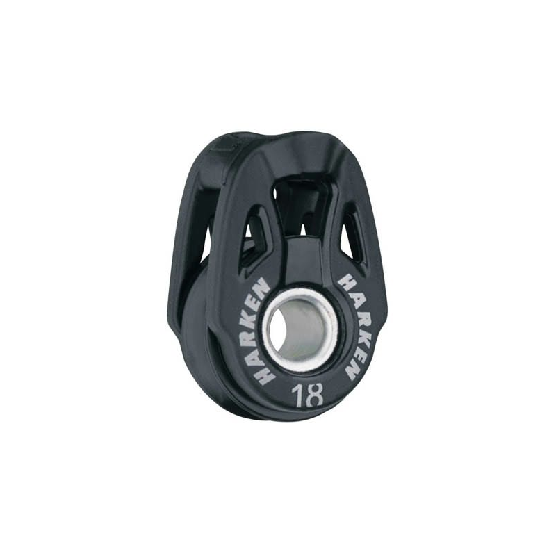 Harken T2 Carbo Blok 18 Mm Dobbelt Harken T2 18 Carbo Blok enkelt
