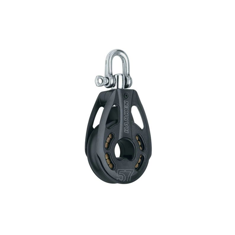 Harken Microblok 22 Mm Tripel Harken Black Magic Air blok 57mm enkel