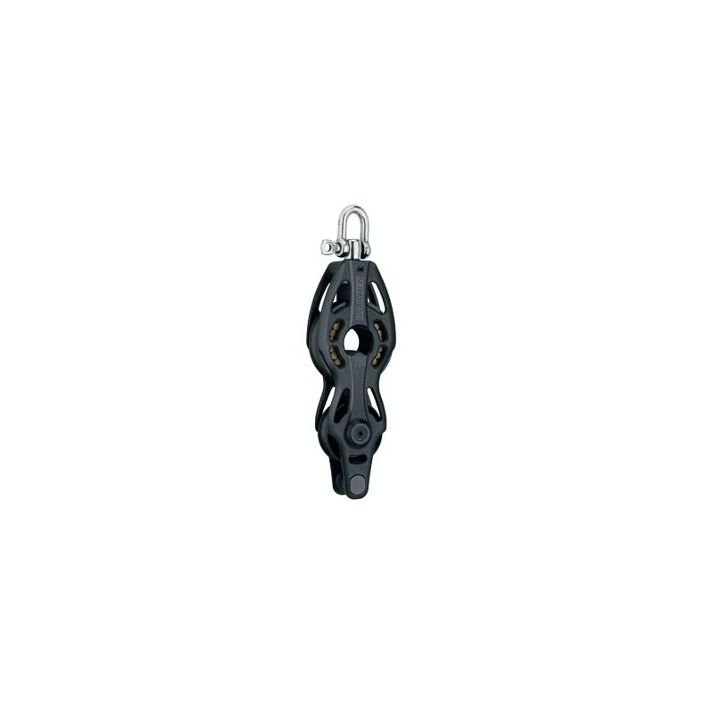 Harken Airblok 75mm   Violin Harken Black Magic Air blok 75mm  violin/hv